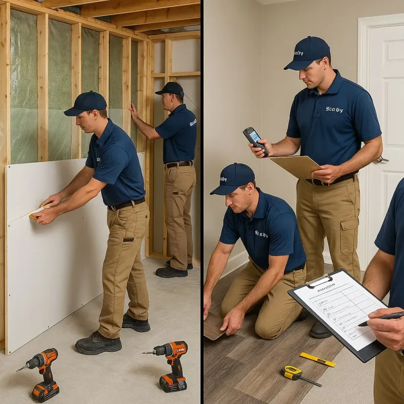 Repairs and Reconstruction process in Howard County, MD